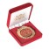 Jubilee medal in the velvet box “Happy 80 years”, D = 6.5 cm.