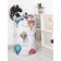Basket for toys "Colored balloons, size 40x60 cm
