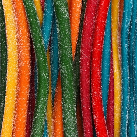 Chewing marmalade "Marmalade rainbow" sour tubes with a fruit taste, 1 pc.-3