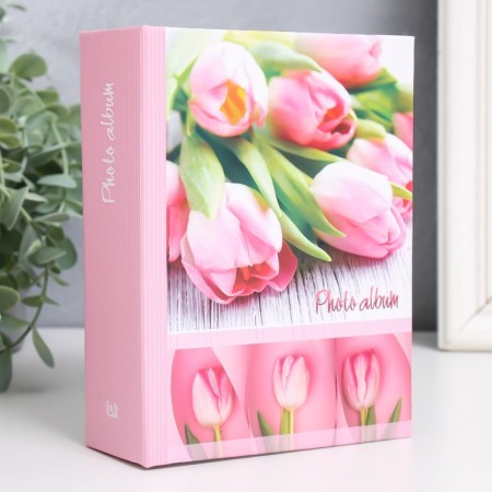 Photo album "Flowers" 50 sheets 100 photos 10x15 cm