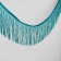 Decorative braid “fringe”, 10 cm, 5 ± 0.5 m, emerald color