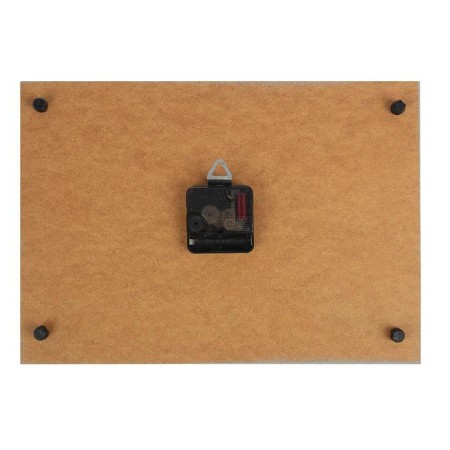 Carty clock is wall-mounted, interior "red rose", silent, 25 x 35 cm-2