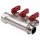 Aqualink threaded manual, 3/4 "x3/4" x1/2 ", internal/outer, 4 outputs, with balloons. Taps