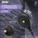 Shower watering can Zein Z3532, D = 115 mm, 3 modes + self -cleaning, black