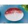 Porcelain shade "Cosmos", 31.5 × 22 cm, red color