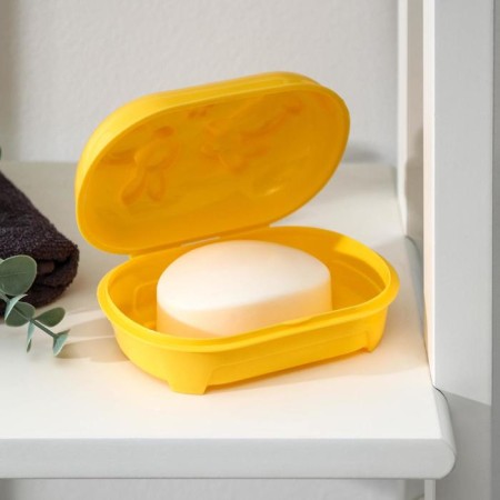 Taped -soap plastic "rabbits", 12 × 8 × 4.5 cm, color mix-2