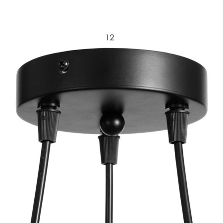 Chandelier 2622/3 E27 40W Black 40x40x21-121 cm BayerLux-5