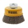 Denzel 746043, 75 mm, M14, twisted stainless wire 0.3 mm