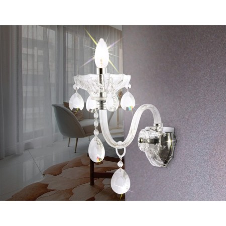 Wall classic lamp with crystal Ambrella Light, Classic, TR4911, 1HE14, Color Chrome-5