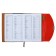 Deliciper of Leduced A5, 140 sheets in a cage, leatherette cover, mix