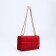 Bag Messenger with zipper, red color