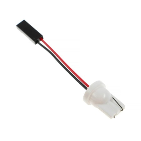 Auto Stuffing LED, 12 V, 24 SMD, two adapters, white light-3