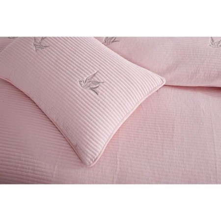 A set with a blanket "Jacqueline", size 230x250 cm, 50x70 cm - 2 pcs, color ash rose-3