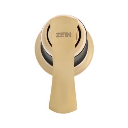 Mixer aboard the Zein NB-7 bath, for four holes, a set, retro, black/gold-7