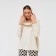 Female set (hoodies, leggings) minku beige color, river 44