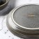 Porcelain dessert plate Magistro urban, D = 17 cm, color gray color