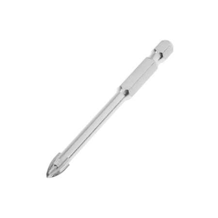 Ceramics drill, carbide tundra, cross tip, six. Saar, 6 mm