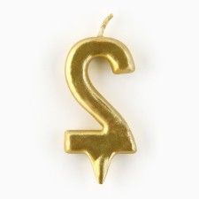 Candle for the cake, the number 