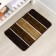 Bathroom mat “Squares”, 40 × 60 cm, brown color