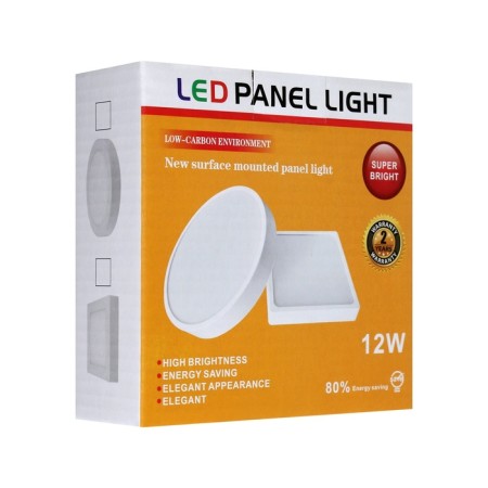 Patch LED lamp, 105x35 mm, 12 W, 1080 lm, 6500 K, circle.-6