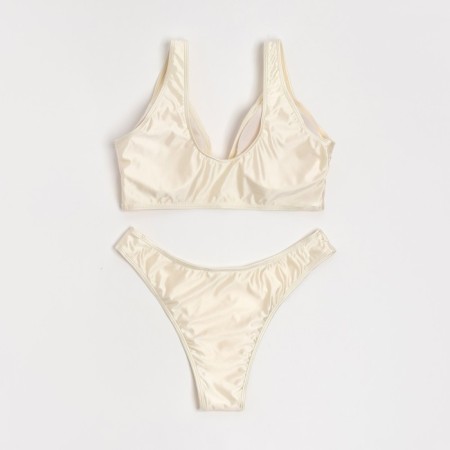 Women's swimsuit minku color white, size 44-6