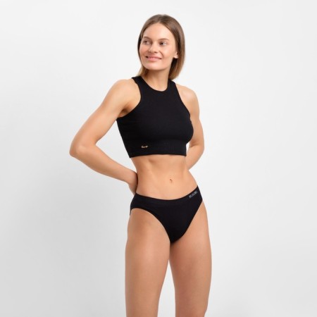 Panties female slips, black color (nero), size 48-50 (l/xl)-3