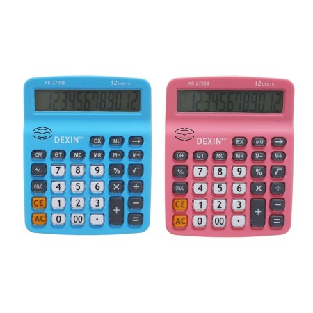 Calculator table 12-bit KK-2700V, mix