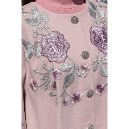 Female coat, size 48, pink color-12