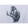 Monkey bathroom curtains, 180x200 cm