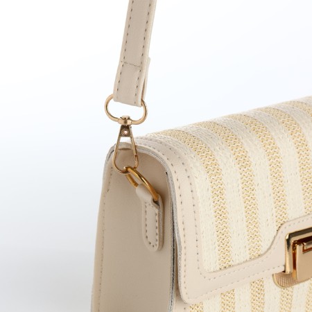 Bag-mixer on the valve, long belt, beige color-3
