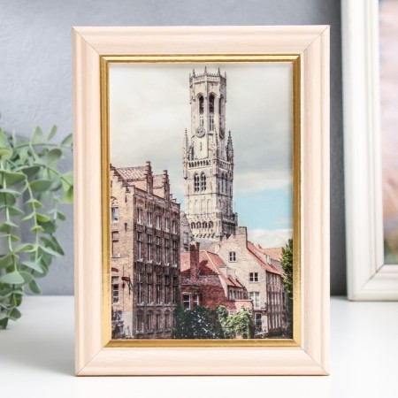 Key "Bruges 3" Milk oak 15x21 cm