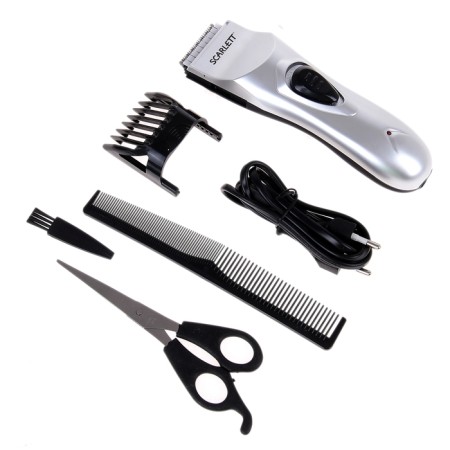 SCARLETT SC-160 hair cutting machine, 6 watts, silver color