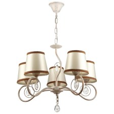 Vilora chandelier 5x40W E14 white 58x58x76 cm Bayerlux