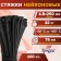 KREP nylon tundra clamp, for screed, 4.8x250 mm, black, in packaging 100 pcs.
