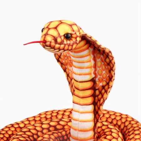 Soft toy "Cobra", 30 cm/200 cm, yellow color-7