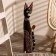 Figure tree "Cat tail pipe in a collar" 60 cm