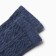 Women's socks, indigo melange, size 25-27