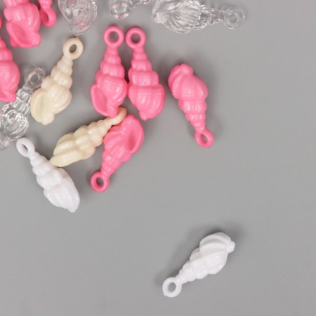 Decor for creativity Plastic "Shell" MIX set 20 GR1.1x1.1x2.7 cm-1