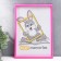Photo frame plastic L-4 21x30 cm Magenta (plastic screen)