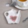 Ceramic stand "Best Mom", 10 x 10 cm, white color