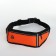Lightning waist bag, 3 departments, Orange color