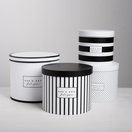 A set of boxes 4 in 1, gift packaging, “For You”, 14 x 14 x 13 - 20 x 20 x 17.5 cm-2