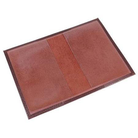 Cover for passport, burgundy color-1