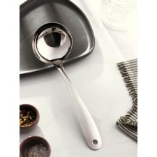 Spoon pouring of stainless steel of a share of EVERYDAY, 29 × 9 cm, thickness 3 mm