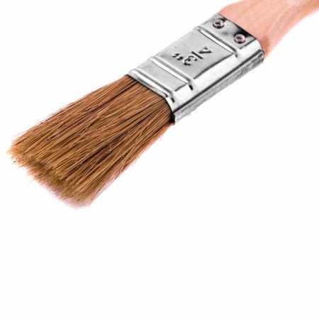 Brush flat MTX 83050, "euro", natural bristles, wooden pen, 3/4 "-1