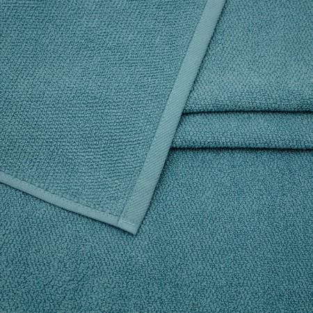 Terry towel "Book", 450 g, size 100x150 cm, blue color-2