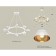 Ambrella Light, Traditional Diy, XB9195101, 6XGX53, White Sand, Golded Golded, Transparent Small Set