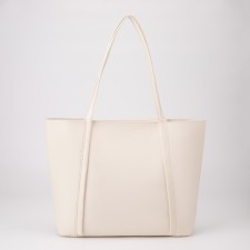 Zipper bag with lightning, white color