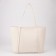 Zipper bag with lightning, white color