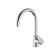 Kitchen mixer Zipponi Stars, with P-splash, color chrome